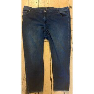 Lane Bryant womens jeans size 26 skinny genius fit